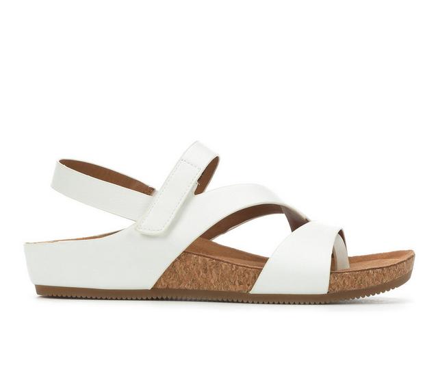 Women's EuroSoft Gianetta Sandals in White color