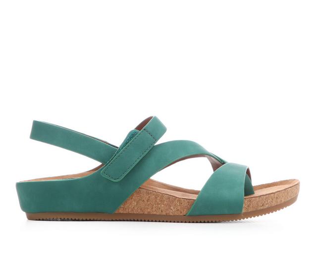 Women's EuroSoft Gianetta Sandals in Emerald color