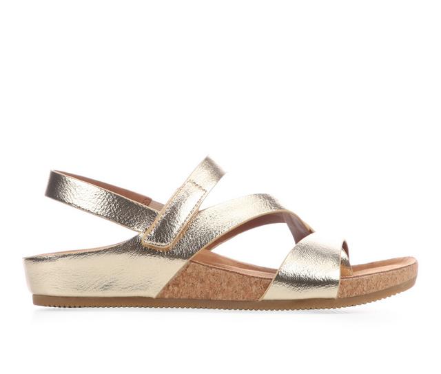 Women's EuroSoft Gianetta Sandals in Gold color