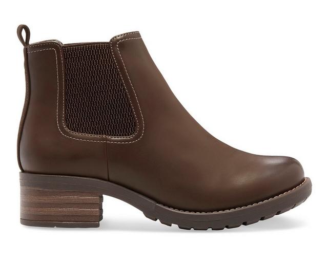 Women's Eastland Jasmine Chelsea Boots in Brown color