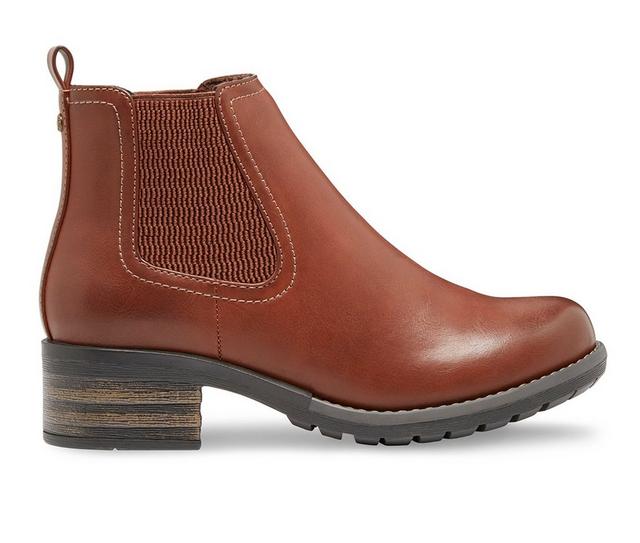 Women's Eastland Jasmine Chelsea Boots in Tan color