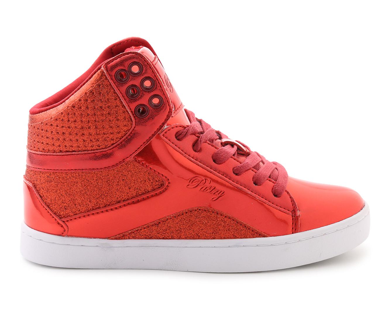 Women's Pastry Pop Tart Glitter High Top Sneakers