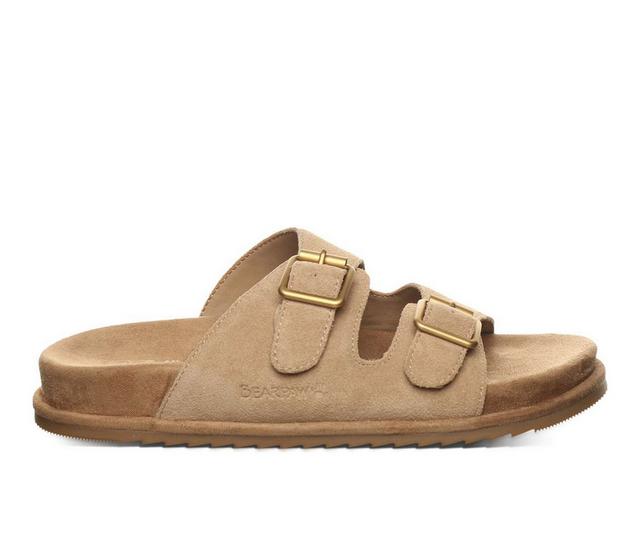 Women's Bearpaw Darcy Sandals in Toffee color