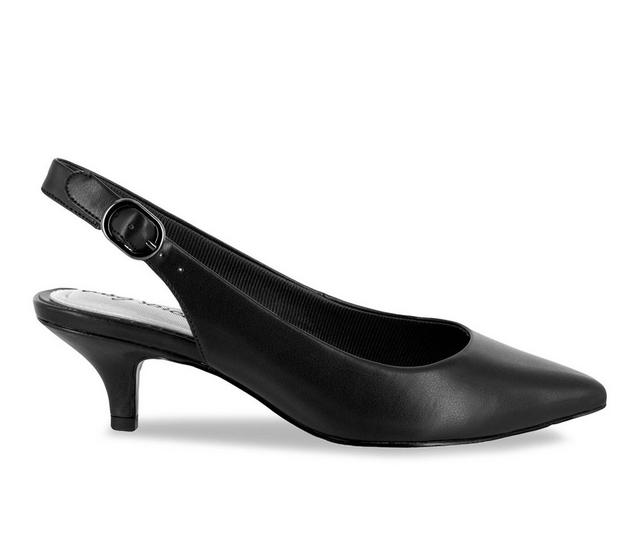 Women's Easy Street Faye Pumps in Black color