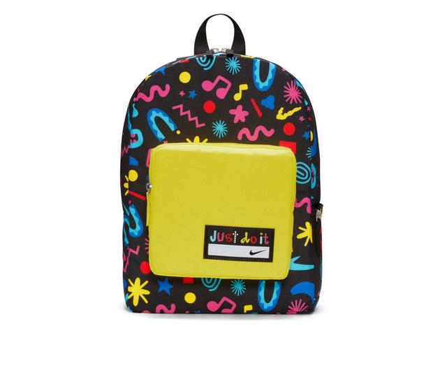 Nike Youth Classic Backpack in Yth Blk/Opti Yw color