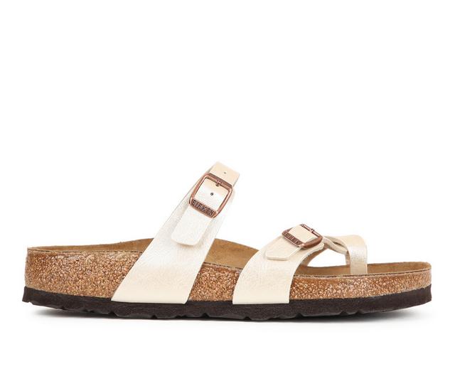 Women's Birkenstock Mayari Footbed Sandals in Antique Lace color