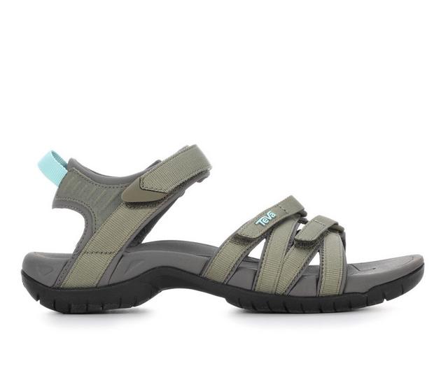 Women's Teva Tirra Outdoor Sandals in Olive color