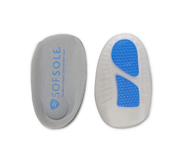 Sof Sole 3/4 Gel Arch Memory Support Insoles in Multi color