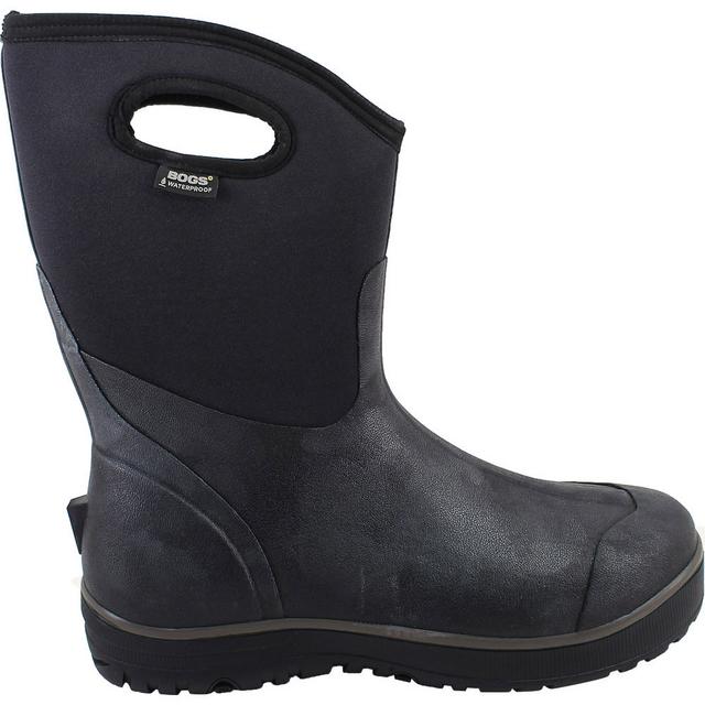 Men's Bogs Footwear Ultra Mid Waterproof Insulated Boots in Black color