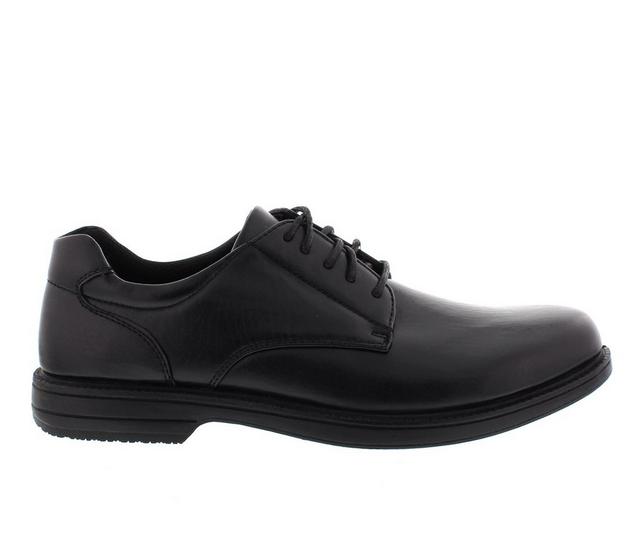 Men's Deer Stags Crown Slip-Resistant Oxfords in Black color