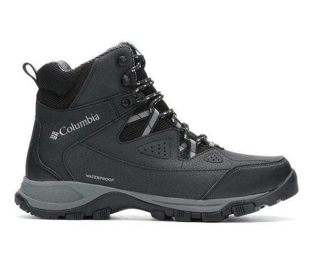 Men's Columbia Liftop III Omni-Heat Winter Boots in Black/Ti Gray color