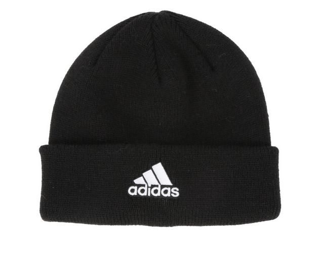 Adidas Men's Team Issue Fold Beanie in Black/White color