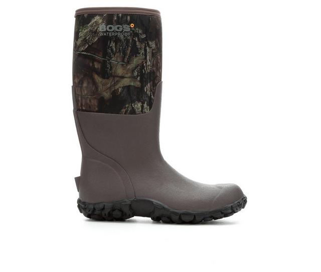 Men's Bogs Footwear Madras Waterproof Work Boots in Mossy Oak color