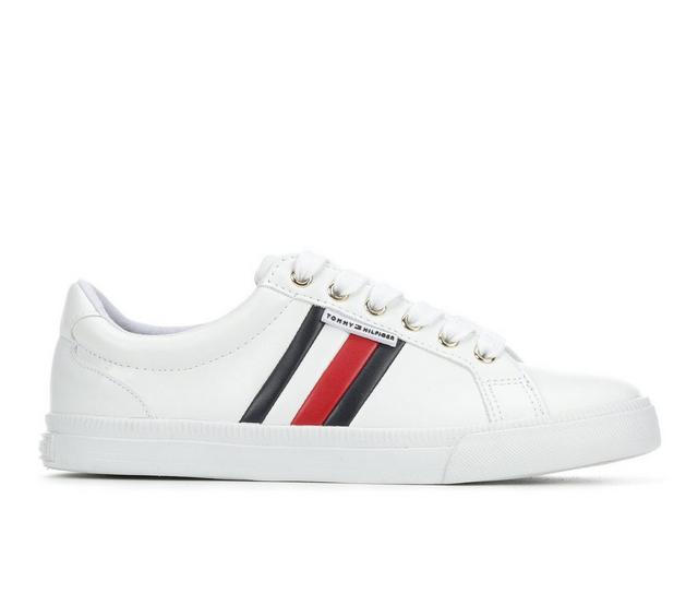 Women's Tommy Hilfiger Lightz Sneakers in White/Multi color
