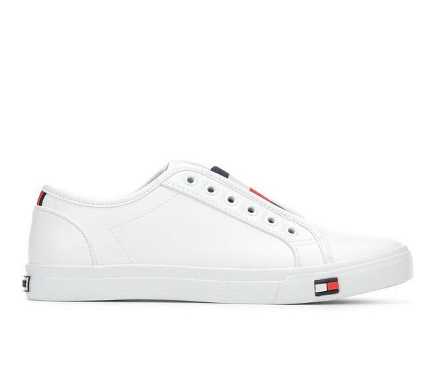 Women's Tommy Hilfiger Anni Slip-On Shoes in White/Signature color