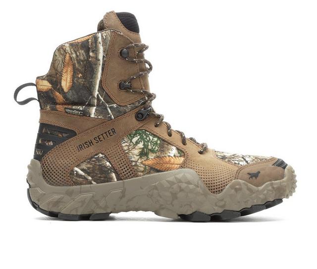Men's Irish Setter by Red Wing 2831 Vaprtrek Waterproof Insulated Boots in Real Tree Camo color