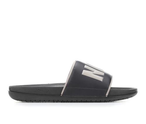 Men's Nike Off Court Sport Slides in DK Smoke Grey color