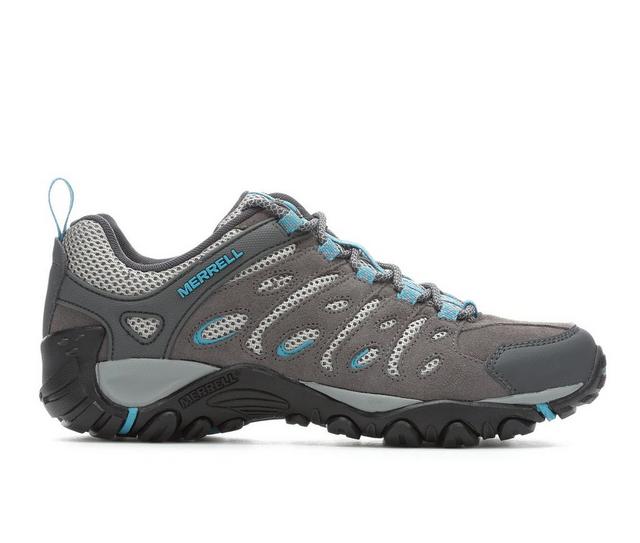 Women's Merrell Crosslander 2 Hiking Shoes in Charcoal/Capri color