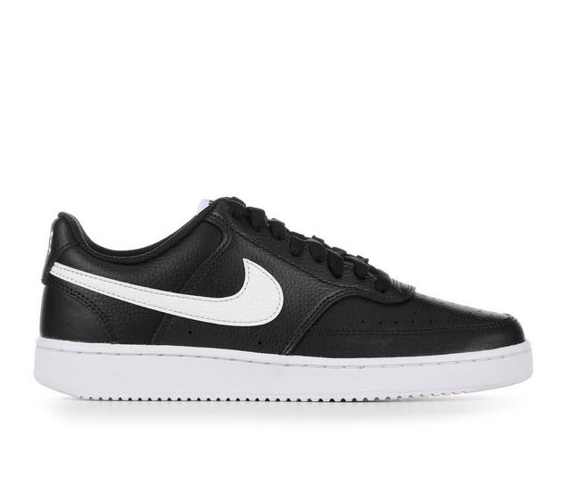 Women's Nike Court Vision Low Sneakers in Black/White color