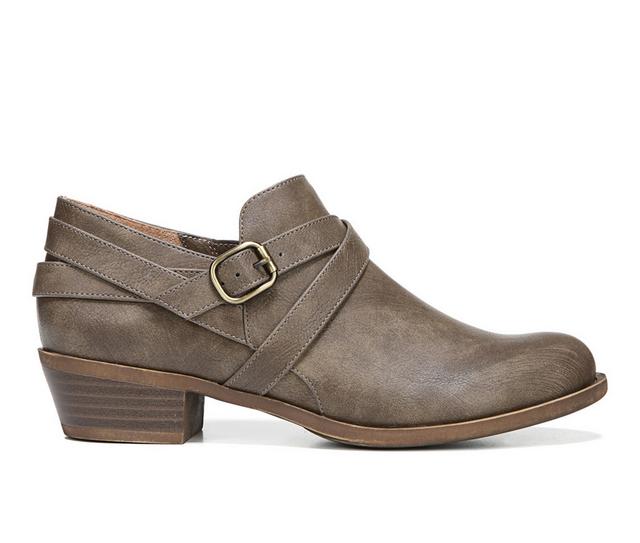Women's LifeStride Adley Booties in Taupe color