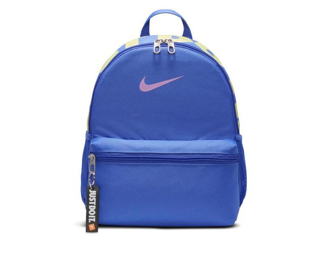 Nike Brasilia JDI Mini Sustainable Mini Backpack in Ultramarine color