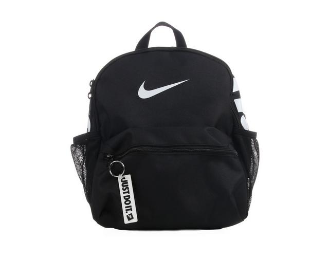 Nike Brasilia JDI Mini Sustainable Mini Backpack in BLK/BLK/WH 26 color