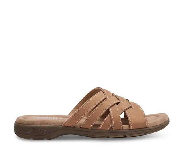 Women's Eastland Hazel Sandals in Olive Brown color