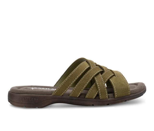 Women's Eastland Hazel Sandals in Olive color