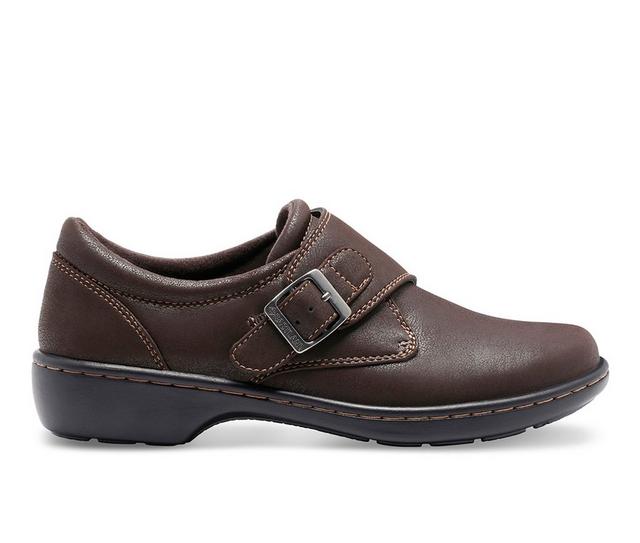Women's Eastland Sherri Slip-On Shoes in Brown color