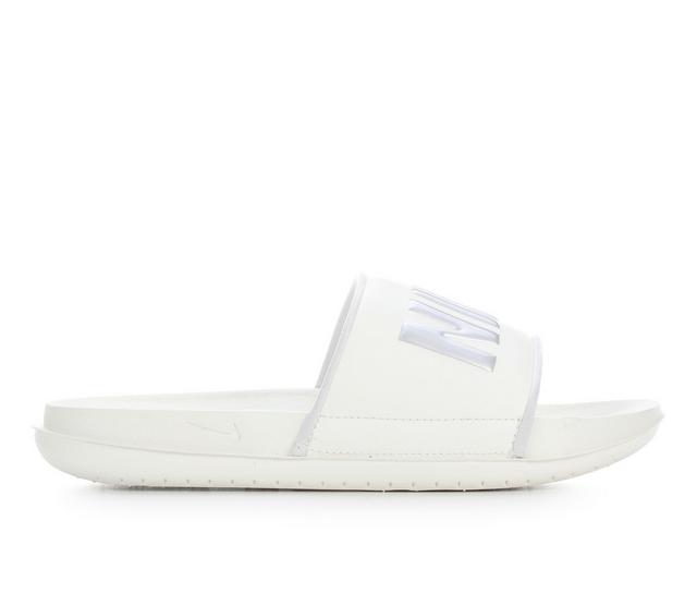 Women's Nike Off Court Sport Slides in Sail/Sail color