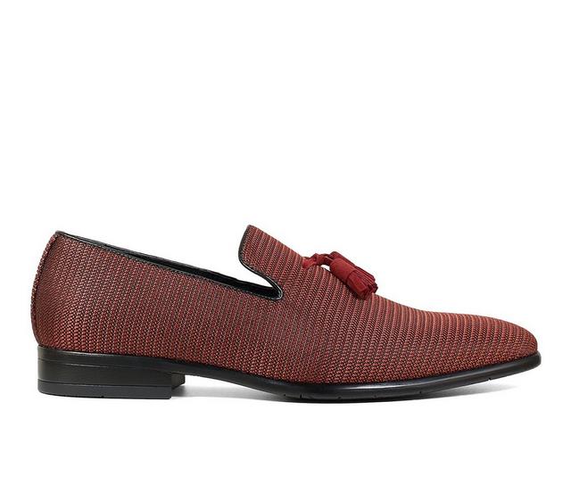 Men's Stacy Adams Tazewell Loafers in Brick color