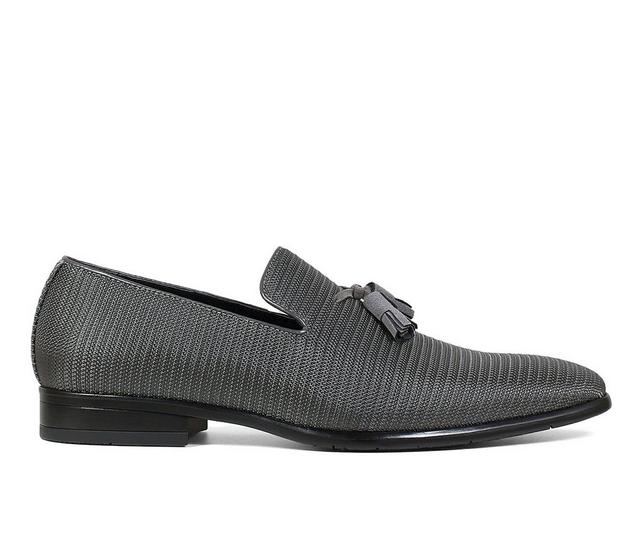 Men's Stacy Adams Tazewell Loafers in Gray color