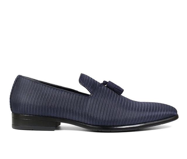 Men's Stacy Adams Tazewell Loafers in Navy color