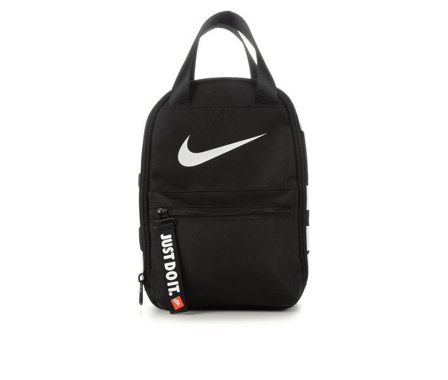 Nike Multi Zip JDI Fuel Pack Lunch Box in Black White color