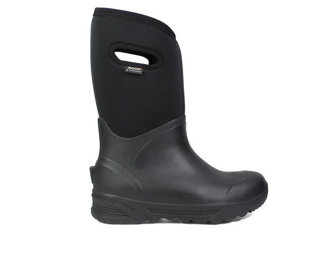 Men's Bogs Footwear Bozeman Work Boots in Black color
