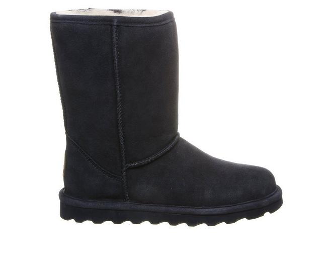 Women's Bearpaw Elle Short Winter Boots in Navy Blue color