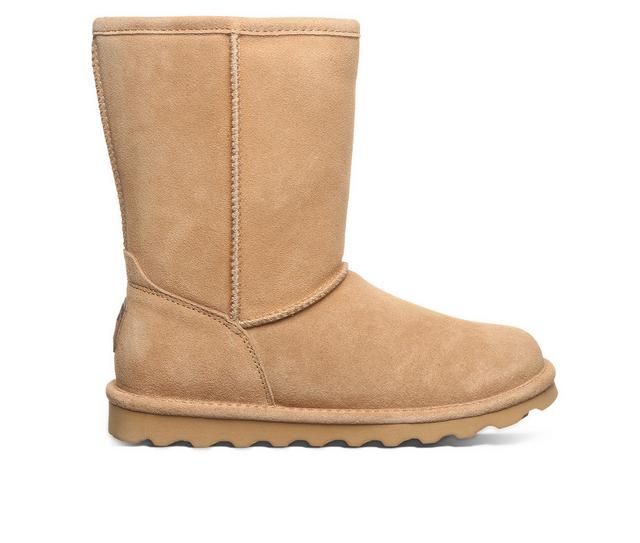 Women's Bearpaw Elle Short Winter Boots in Iced Coffee color