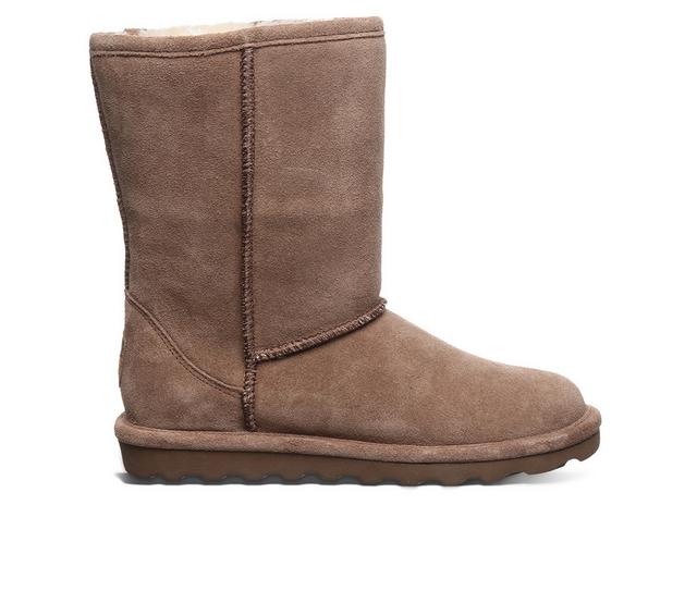 Women's Bearpaw Elle Short Winter Boots in Cocoa color