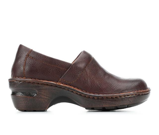 Women's BOC Peggy Clogs in Dark Brown color