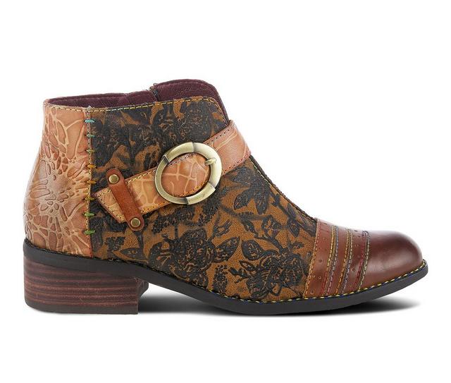 Women's L'Artiste Georgiana Booties in Camel Multi color