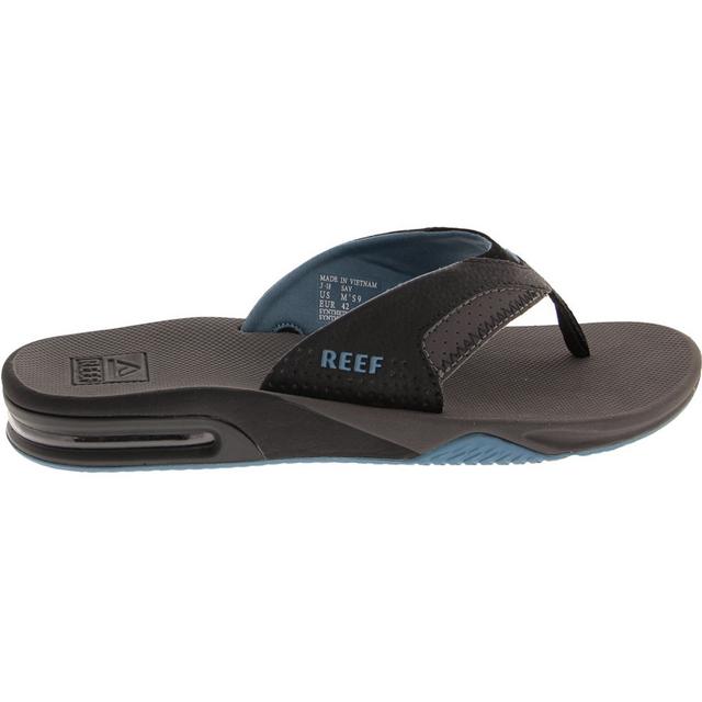 Men's Reef Fanning Flip-Flops in Grey Blue color