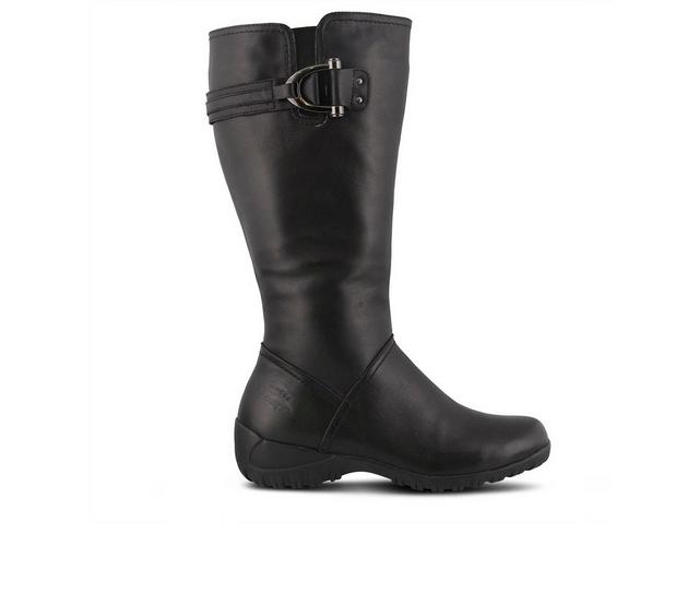 Women's SPRING STEP Albany Knee High Boots in Black color
