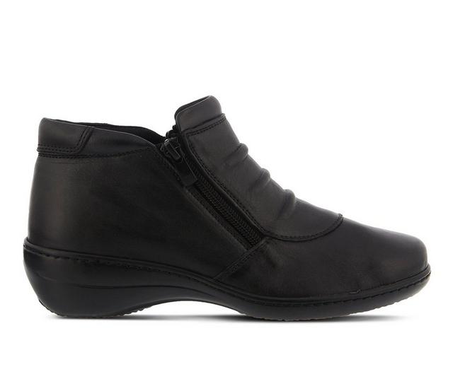 Women's SPRING STEP Briony Booties in Black color