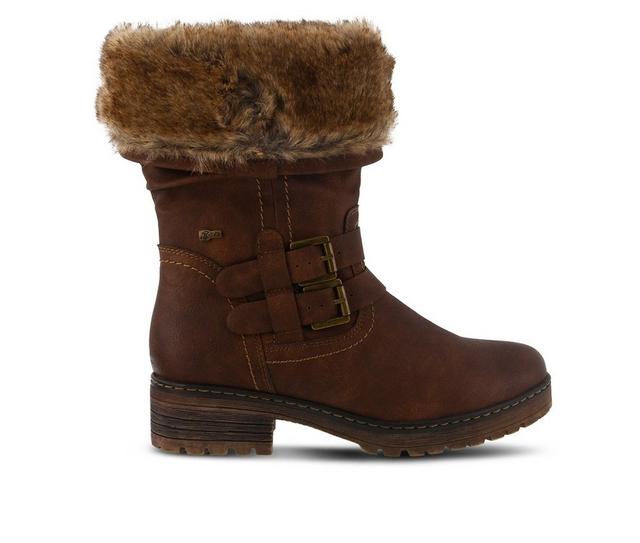 Women's SPRING STEP Comatulla Winter Boots in Brown color
