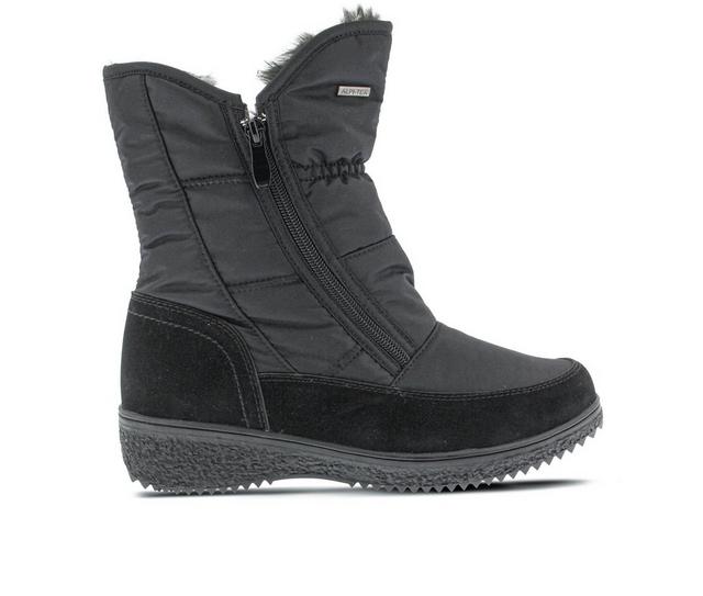 Women's Flexus Ernestina Winter Boots in Black color