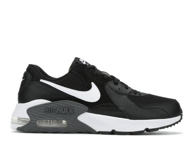 Men's Nike Air Max Excee Sneakers in Black/White color