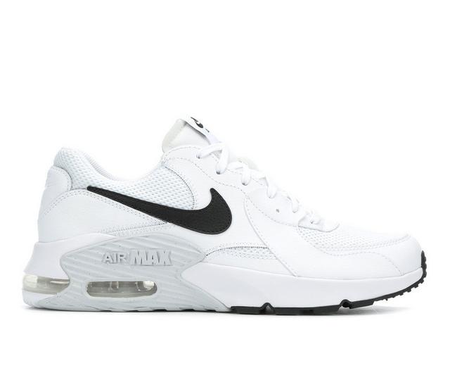 Men's Nike Air Max Excee Sneakers in White/Black color
