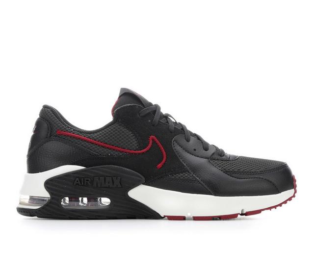 Men's Nike Air Max Excee Sneakers in Blk/Red/Wht color