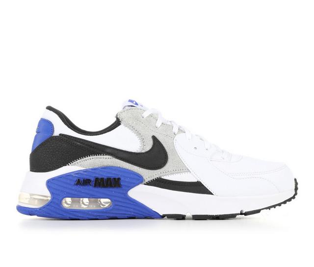 Men's Nike Air Max Excee Sneakers in Wh/Bk/Blu/Gy120 color