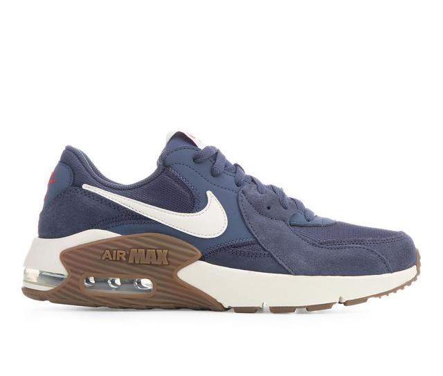 Men's Nike Air Max Excee Sneakers in Blue/Ivory/Gum color